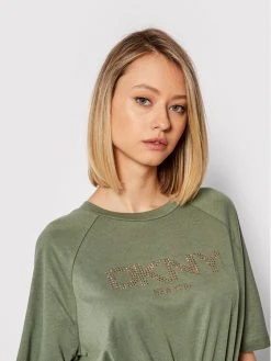 Best Pirce ⭐ DKNY Γυναίκες Καθημερινά Φορέματα Φόρεμα καθημερινό P1FTCEGQ Πράσινο Regular Fit 🔥 -Ενδυματολογικός Παράδεισος Κατάστημα unnamed file 1007