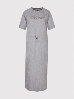 Το φθηνότερο ✔️ DKNY Γυναίκες Καθημερινά Φορέματα Φόρεμα καθημερινό P1FTCEGQ Γκρι Regular Fit 😍 -Ενδυματολογικός Παράδεισος Κατάστημα unnamed file 1018