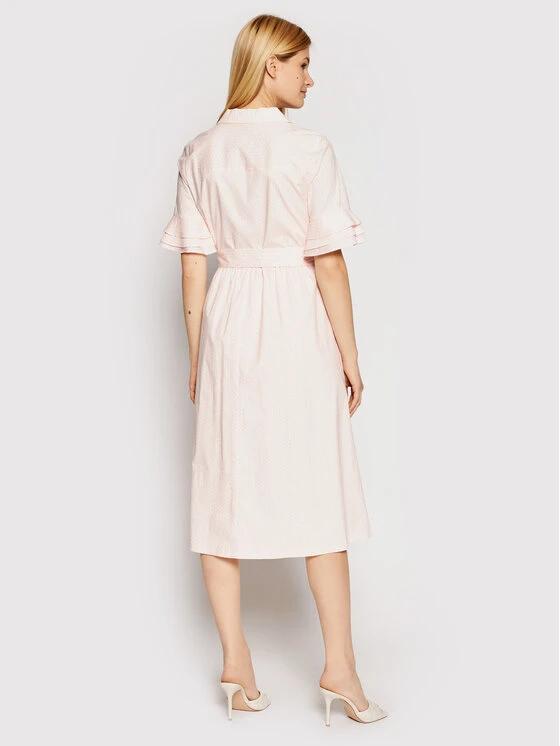 Φτηνός ⭐ DKNY Γυναίκες Φορέματα σε Στυλ Πουκάμισο & Σεμιζιέ Φόρεμα πουκάμισο DD1B3361 Ροζ Regular Fit 🎉 5 Φτηνός ⭐ DKNY Γυναίκες Φορέματα σε Στυλ Πουκάμισο & Σεμιζιέ Φόρεμα πουκάμισο DD1B3361 Ροζ Regular Fit 🎉 - Image 3