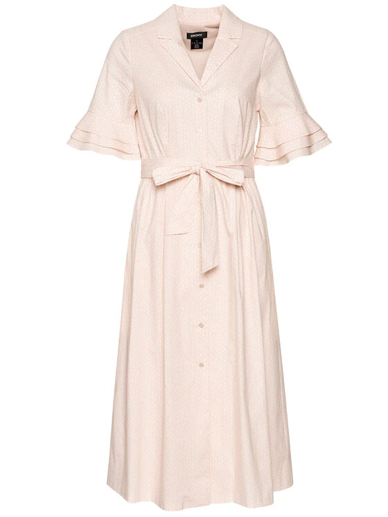 Φτηνός ⭐ DKNY Γυναίκες Φορέματα σε Στυλ Πουκάμισο & Σεμιζιέ Φόρεμα πουκάμισο DD1B3361 Ροζ Regular Fit 🎉 7 Φτηνός ⭐ DKNY Γυναίκες Φορέματα σε Στυλ Πουκάμισο & Σεμιζιέ Φόρεμα πουκάμισο DD1B3361 Ροζ Regular Fit 🎉 - Image 5