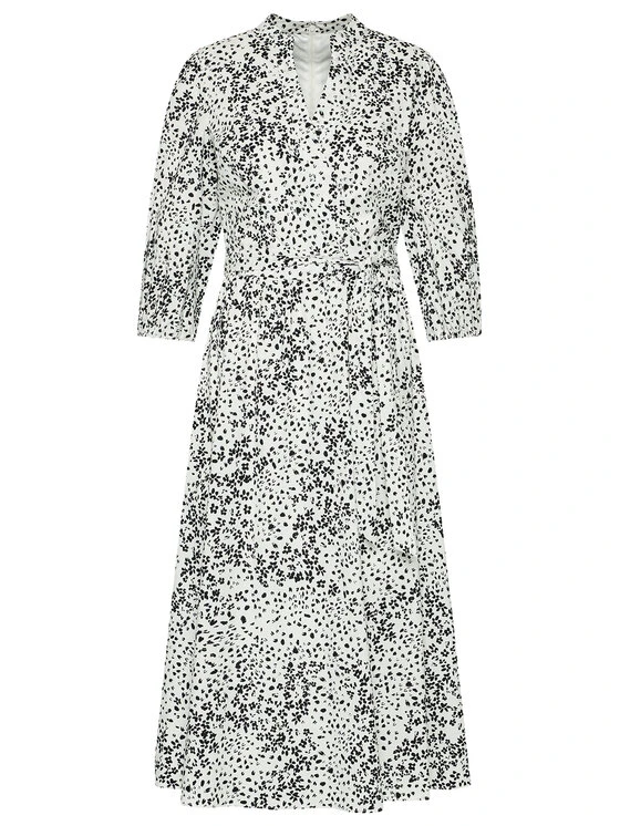 Νέος ✨ DKNY Γυναίκες Φορέματα σε Στυλ Πουκάμισο & Σεμιζιέ Φόρεμα πουκάμισο DD1AM347 Λευκό Regular Fit 🌟 7 Νέος ✨ DKNY Γυναίκες Φορέματα σε Στυλ Πουκάμισο & Σεμιζιέ Φόρεμα πουκάμισο DD1AM347 Λευκό Regular Fit 🌟 - Image 5