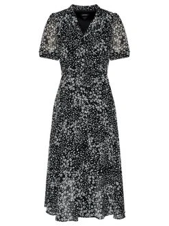 Συμφωνίες 🛒 DKNY Γυναίκες Καθημερινά Φορέματα Φόρεμα καθημερινό DD1A2448 Μαύρο Regular Fit ✨ -Ενδυματολογικός Παράδεισος Κατάστημα unnamed file 1048