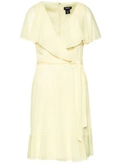 Εξοδος ⌛ DKNY Γυναίκες Καλοκαιρινά Φορέματα Φόρεμα καλοκαιρινό DD1BI436 Κίτρινο Regular Fit 😉 -Ενδυματολογικός Παράδεισος Κατάστημα unnamed file 1063