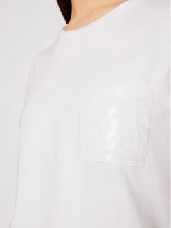 Καλύτερη πώληση 🥰 DKNY Γυναίκες T-shirts T-Shirt P0RAOC2R Λευκό Regular Fit ⌛ -Ενδυματολογικός Παράδεισος Κατάστημα unnamed file 1097