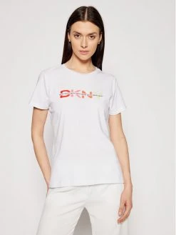 ΧΟΝΔΡΙΚΟ ΕΜΠΟΡΙΟ 😉 DKNY Γυναίκες T-shirts T-Shirt P1BUTDNA Λευκό Regular Fit 😍