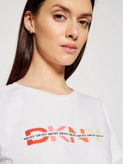 ΧΟΝΔΡΙΚΟ ΕΜΠΟΡΙΟ 😉 DKNY Γυναίκες T-shirts T-Shirt P1BUTDNA Λευκό Regular Fit 😍 -Ενδυματολογικός Παράδεισος Κατάστημα unnamed file 1112