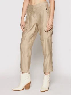 Καλύτερες κριτικές για 🔥 DKNY Γυναίκες Υφασμάτινα Παντελόνια Παντελόνι υφασμάτινο P02K6FA4 Πράσινο Regular Fit 🥰