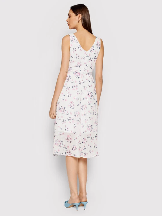 Ολοκαίνουργιο 💯 DKNY Γυναίκες Καλοκαιρινά Φορέματα Φόρεμα καλοκαιρινό DD0BY576 Λευκό Regular Fit 😉 5 Ολοκαίνουργιο 💯 DKNY Γυναίκες Καλοκαιρινά Φορέματα Φόρεμα καλοκαιρινό DD0BY576 Λευκό Regular Fit 😉 - Image 3