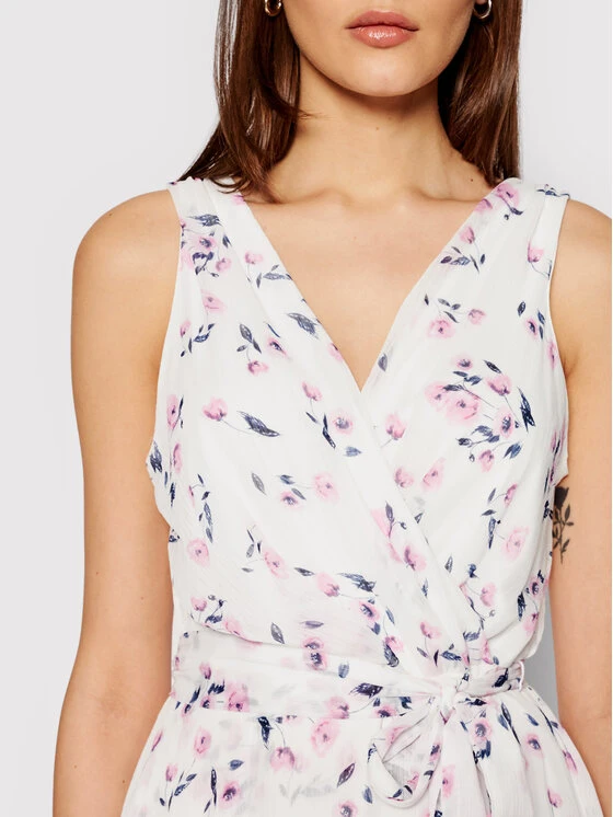 Ολοκαίνουργιο 💯 DKNY Γυναίκες Καλοκαιρινά Φορέματα Φόρεμα καλοκαιρινό DD0BY576 Λευκό Regular Fit 😉 6 Ολοκαίνουργιο 💯 DKNY Γυναίκες Καλοκαιρινά Φορέματα Φόρεμα καλοκαιρινό DD0BY576 Λευκό Regular Fit 😉 - Image 4