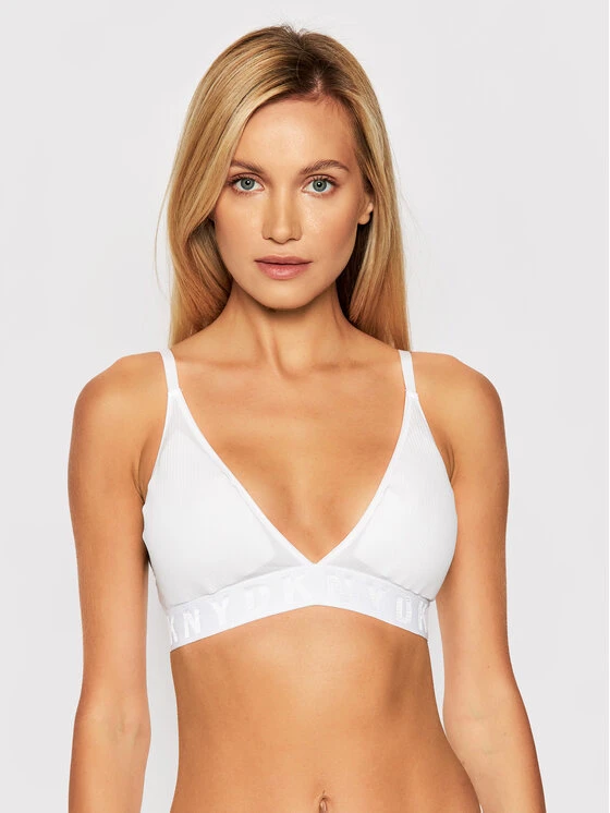 Εξοδος ⭐ DKNY Γυναίκες Χωρίς Μπανέλα Σουτιέν Bralette DK4026 Λευκό 👏 3 Εξοδος ⭐ DKNY Γυναίκες Χωρίς Μπανέλα Σουτιέν Bralette DK4026 Λευκό 👏