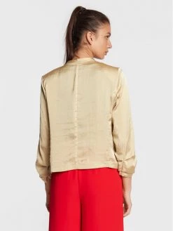 Εξοδος ✨ DKNY Γυναίκες Σακάκια & Μπλέιζερ Μπλέιζερ P2FCNMBX Χρυσό Regular Fit 🤩 -Ενδυματολογικός Παράδεισος Κατάστημα unnamed file 116