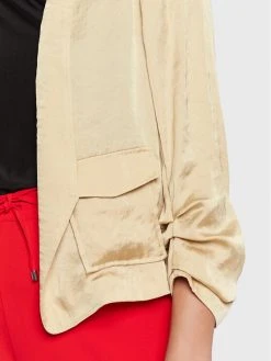 Εξοδος ✨ DKNY Γυναίκες Σακάκια & Μπλέιζερ Μπλέιζερ P2FCNMBX Χρυσό Regular Fit 🤩 -Ενδυματολογικός Παράδεισος Κατάστημα unnamed file 117