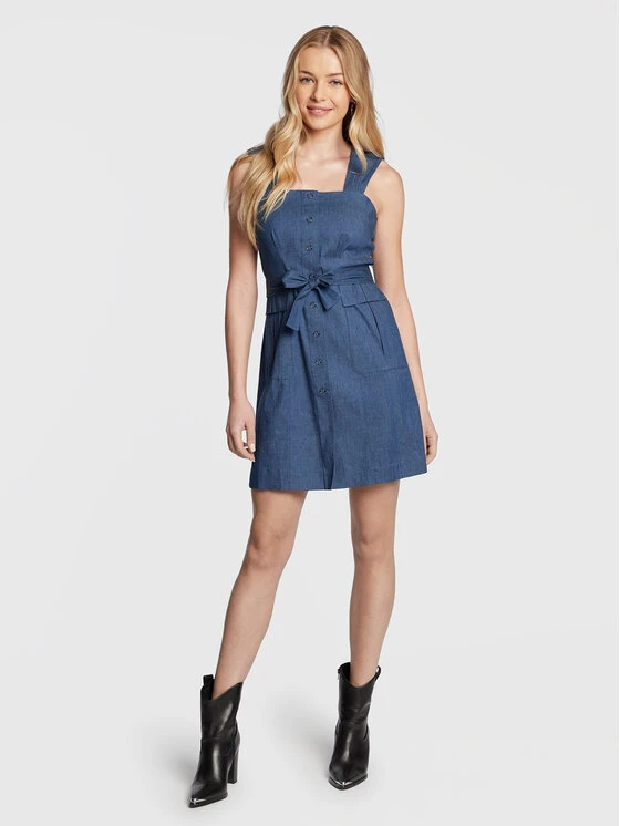 Το φθηνότερο 🌟 DKNY Γυναίκες Καθημερινά Φορέματα Φόρεμα καθημερινό DD2E3882 Μπλε Regular Fit 💯 4 Το φθηνότερο 🌟 DKNY Γυναίκες Καθημερινά Φορέματα Φόρεμα καθημερινό DD2E3882 Μπλε Regular Fit 💯 - Image 2