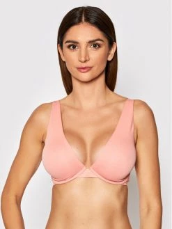 Η καλύτερη συμφωνία 🤩 DKNY Γυναίκες Με Μπανέλα Σουτιέν με μπανέλα DK7252 Ροζ ✨