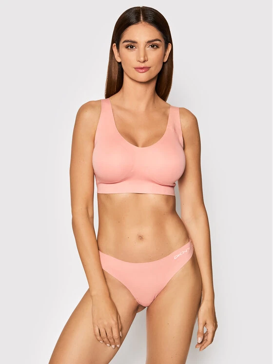 Το φθηνότερο ⌛ DKNY Γυναίκες Χωρίς Μπανέλα Σουτιέν τοπ DK7256 Ροζ 🌟 4 Το φθηνότερο ⌛ DKNY Γυναίκες Χωρίς Μπανέλα Σουτιέν τοπ DK7256 Ροζ 🌟 - Image 2