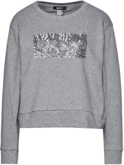 Το φθηνότερο 😀 DKNY Γυναίκες Μπλούζες Μπλούζα 0KH7GYM Γκρι Regular Fit 💯 -Ενδυματολογικός Παράδεισος Κατάστημα unnamed file 1338