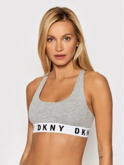 Η καλύτερη συμφωνία ✔️ DKNY Γυναίκες Χωρίς Μπανέλα Σουτιέν τοπ DK4519 Γκρι 💯