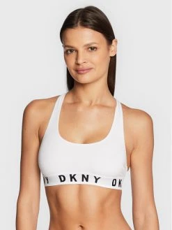 Flash Sale ⭐ DKNY Γυναίκες Χωρίς Μπανέλα Σουτιέν τοπ DK4519 Λευκό 🌟