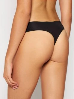 Καλύτερη πώληση 👍 DKNY Γυναίκες Στρίνγκ DK5016 Μαύρο ❤️