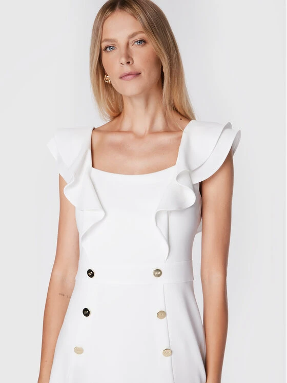 Κουπόνι 🔔 DKNY Γυναίκες Κοκτέιλ Φορέματα Φόρεμα κοκτέιλ DD2E1557 Μπεζ Regular Fit 🌟 6 Κουπόνι 🔔 DKNY Γυναίκες Κοκτέιλ Φορέματα Φόρεμα κοκτέιλ DD2E1557 Μπεζ Regular Fit 🌟 - Image 4