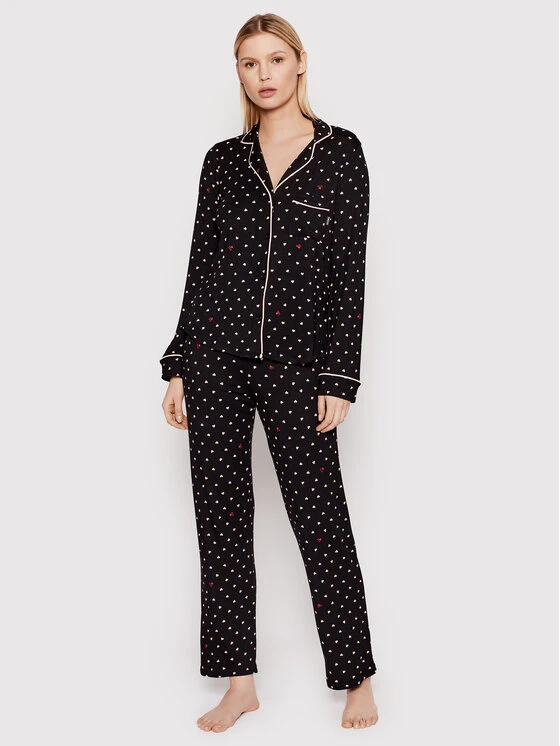 Η καλύτερη συμφωνία 🔥 DKNY Γυναίκες Πιτζάμες Σετ Πιτζάμα YI2922448 Μαύρο Regular Fit ❤️ 3 Η καλύτερη συμφωνία 🔥 DKNY Γυναίκες Πιτζάμες Σετ Πιτζάμα YI2922448 Μαύρο Regular Fit ❤️