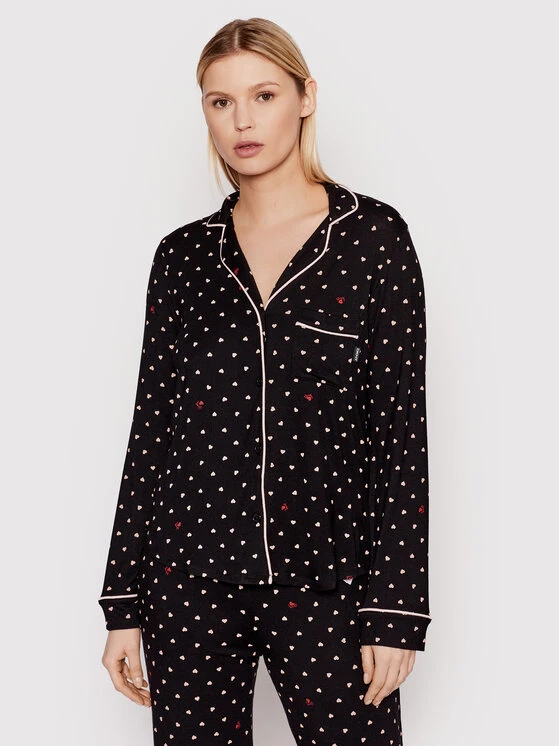 Η καλύτερη συμφωνία 🔥 DKNY Γυναίκες Πιτζάμες Σετ Πιτζάμα YI2922448 Μαύρο Regular Fit ❤️ 4 Η καλύτερη συμφωνία 🔥 DKNY Γυναίκες Πιτζάμες Σετ Πιτζάμα YI2922448 Μαύρο Regular Fit ❤️ - Image 2