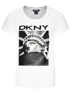 Προϋπολογισμός 🧨 DKNY Γυναίκες T-shirts T-Shirt P0DBYCNA Λευκό Regular Fit 😀 -Ενδυματολογικός Παράδεισος Κατάστημα unnamed file 1453