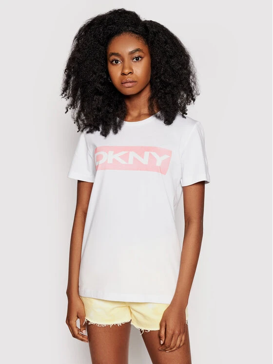 ΧΟΝΔΡΙΚΟ ΕΜΠΟΡΙΟ ⭐ DKNY Γυναίκες T-shirts T-Shirt P0DARCNA Λευκό Regular Fit ❤️ 3 ΧΟΝΔΡΙΚΟ ΕΜΠΟΡΙΟ ⭐ DKNY Γυναίκες T-shirts T-Shirt P0DARCNA Λευκό Regular Fit ❤️