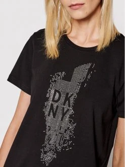 Προϋπολογισμός 👍 DKNY Γυναίκες T-shirts T-Shirt P02M9CNA Μαύρο Regular Fit 🧨 -Ενδυματολογικός Παράδεισος Κατάστημα unnamed file 1487