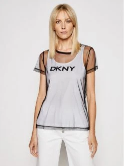 Προώθηση 🧨 DKNY Γυναίκες T-shirts T-Shirt P0DH7FKC Λευκό Regular Fit ⌛