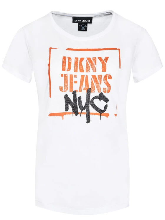 Εκπτωση 😉 DKNY Γυναίκες T-shirts T-Shirt E0EZZDFA Λευκό Regular Fit ❤️ 7 Εκπτωση 😉 DKNY Γυναίκες T-shirts T-Shirt E0EZZDFA Λευκό Regular Fit ❤️ - Image 5