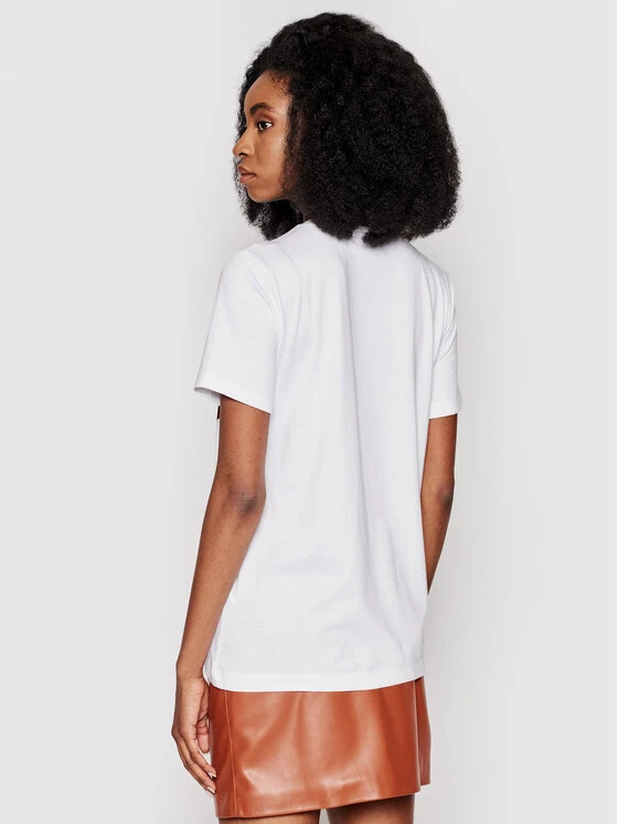 Εξοδος 🔥 DKNY Γυναίκες T-shirts T-Shirt P0EBCCNA Λευκό Regular Fit 🌟 5 Εξοδος 🔥 DKNY Γυναίκες T-shirts T-Shirt P0EBCCNA Λευκό Regular Fit 🌟 - Image 3