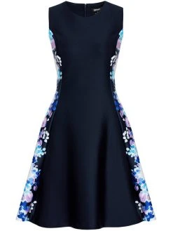 Ολοκαίνουργιο ❤️ DKNY Γυναίκες Κοκτέιλ Φορέματα Φόρεμα κοκτέιλ DD0DK449 Σκούρο μπλε Regular Fit 🤩 -Ενδυματολογικός Παράδεισος Κατάστημα unnamed file 1543