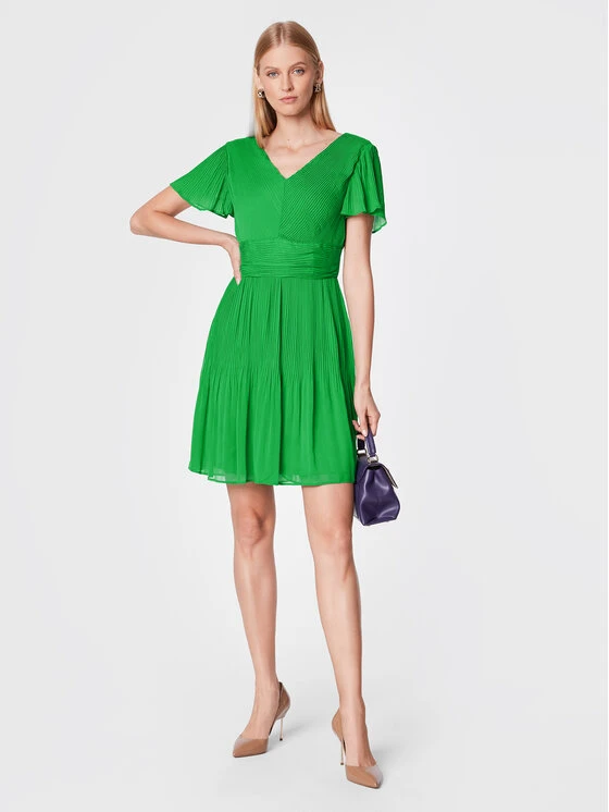 Best Pirce ⌛ DKNY Γυναίκες Καθημερινά Φορέματα Φόρεμα καθημερινό DD2EI909 Πράσινο Regular Fit ⌛ 4 Best Pirce ⌛ DKNY Γυναίκες Καθημερινά Φορέματα Φόρεμα καθημερινό DD2EI909 Πράσινο Regular Fit ⌛ - Image 2