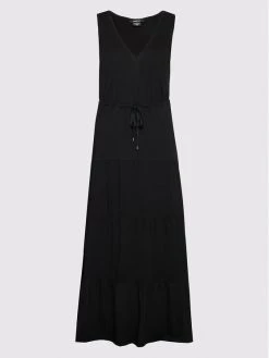 Best Pirce ❤️ DKNY Γυναίκες Καλοκαιρινά Φορέματα Φόρεμα καλοκαιρινό P1DD0J27 Μαύρο Regular Fit ⌛ -Ενδυματολογικός Παράδεισος Κατάστημα unnamed file 1640