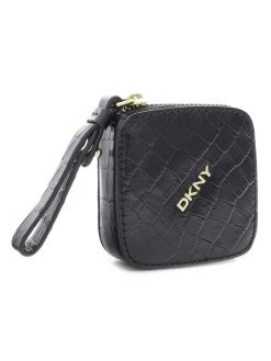 Καλύτερη πώληση ⌛ DKNY Γυναίκες Θήκες Ακουστικών Θήκη ακουστικών Air Pod Dangle R13SPP78 Μαύρο ✔️