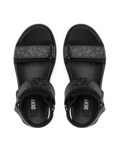 ΧΟΝΔΡΙΚΟ ΕΜΠΟΡΙΟ ⌛ DKNY Γυναίκες Σανδάλια Cerrina K4131882 Μαύρο ✔️ -Ενδυματολογικός Παράδεισος Κατάστημα unnamed file 1792