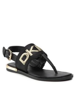 Προώθηση 🔔 DKNY Γυναίκες Σανδάλια Amber K4131933 Μαύρο ⭐