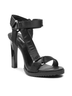 Προϋπολογισμός ⌛ DKNY Γυναίκες Σανδάλια Bayli K4179416 Μαύρο 💯