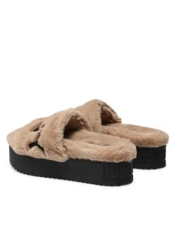 Νέος ❤️ DKNY Γυναίκες Παντόφλες Σπιτιού Palz K2123165 Μπεζ 😉 -Ενδυματολογικός Παράδεισος Κατάστημα unnamed file 1813