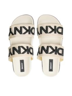 Τοπ 10 ✨ DKNY Γυναίκες Παντόφλες Tee K1229570 Μπεζ ✔️ -Ενδυματολογικός Παράδεισος Κατάστημα unnamed file 1833