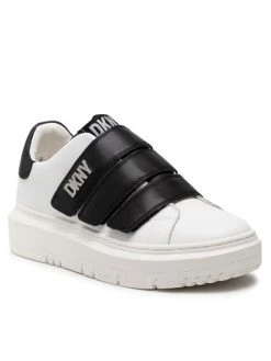 Τοπ 10 🤩 DKNY Γυναίκες Αθλητικά Marzi K4125413 Λευκό ❤️