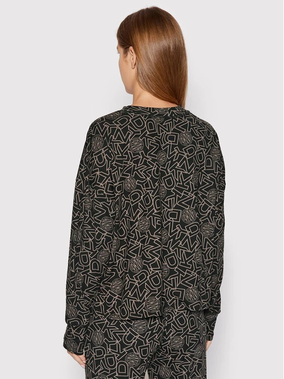 ΧΟΝΔΡΙΚΟ ΕΜΠΟΡΙΟ ⌛ DKNY Γυναίκες Πιτζάμες Σετ Πιτζάμα YI3022523 Μαύρο Regular Fit ⌛ 5 ΧΟΝΔΡΙΚΟ ΕΜΠΟΡΙΟ ⌛ DKNY Γυναίκες Πιτζάμες Σετ Πιτζάμα YI3022523 Μαύρο Regular Fit ⌛ - Image 3