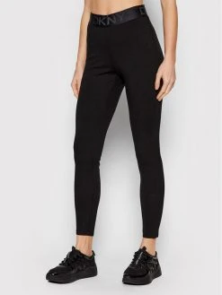 Flash Sale ✔️ DKNY Γυναίκες Κολάν P0RVQGIW Μαύρο Slim Fit 🔥