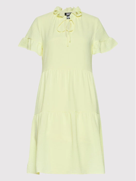 Κουπόνι 🧨 DKNY Γυναίκες Καλοκαιρινά Φορέματα Φόρεμα καλοκαιρινό DD2B7670 Κίτρινο Regular Fit 👍 7 Κουπόνι 🧨 DKNY Γυναίκες Καλοκαιρινά Φορέματα Φόρεμα καλοκαιρινό DD2B7670 Κίτρινο Regular Fit 👍 - Image 5