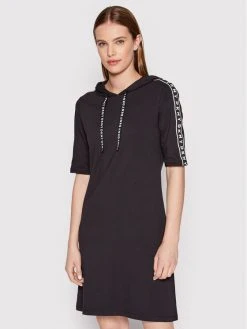 Πολύ καλή προσφορά 🤩 DKNY Γυναίκες Καθημερινά Φορέματα Φόρεμα καθημερινό DD2AN706 Μαύρο Regular Fit ✨