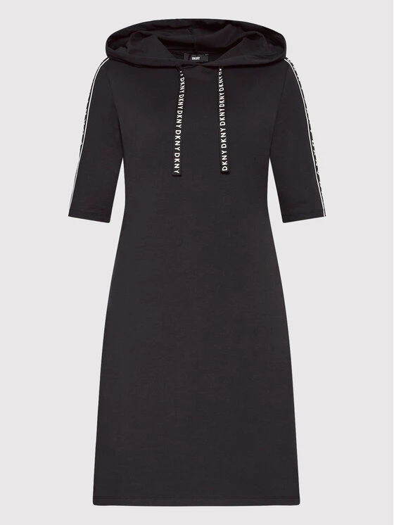 Πολύ καλή προσφορά 🤩 DKNY Γυναίκες Καθημερινά Φορέματα Φόρεμα καθημερινό DD2AN706 Μαύρο Regular Fit ✨ 7 Πολύ καλή προσφορά 🤩 DKNY Γυναίκες Καθημερινά Φορέματα Φόρεμα καθημερινό DD2AN706 Μαύρο Regular Fit ✨ - Image 5