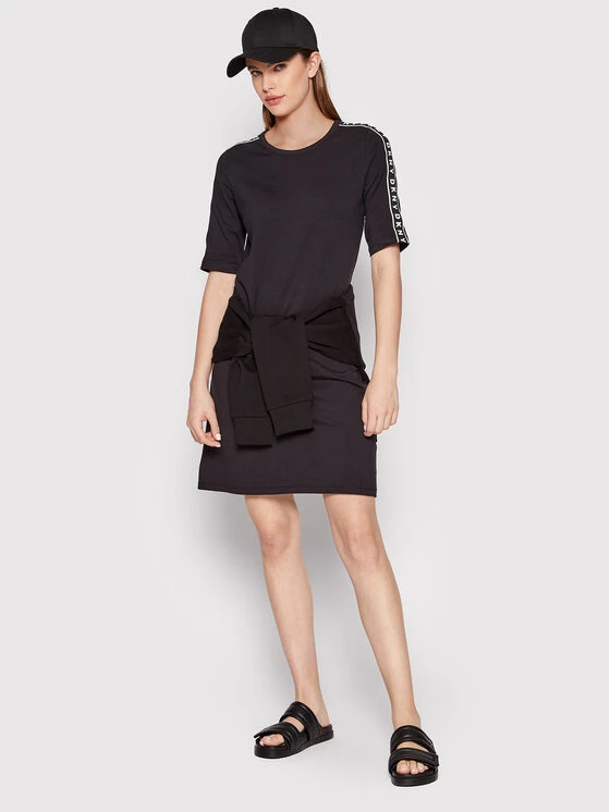 Πολύ καλή προσφορά 🤩 DKNY Γυναίκες Καθημερινά Φορέματα Φόρεμα καθημερινό DD2AN703 Μαύρο Regular Fit 🛒 4 Πολύ καλή προσφορά 🤩 DKNY Γυναίκες Καθημερινά Φορέματα Φόρεμα καθημερινό DD2AN703 Μαύρο Regular Fit 🛒 - Image 2