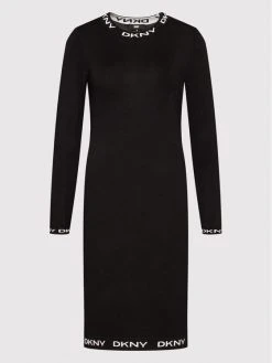 Κουπόνι 💯 DKNY Γυναίκες Πλεκτά Φορέματα Φόρεμα υφασμάτινο DD1JN286 Μαύρο Slim Fit ⌛ -Ενδυματολογικός Παράδεισος Κατάστημα unnamed file 2029