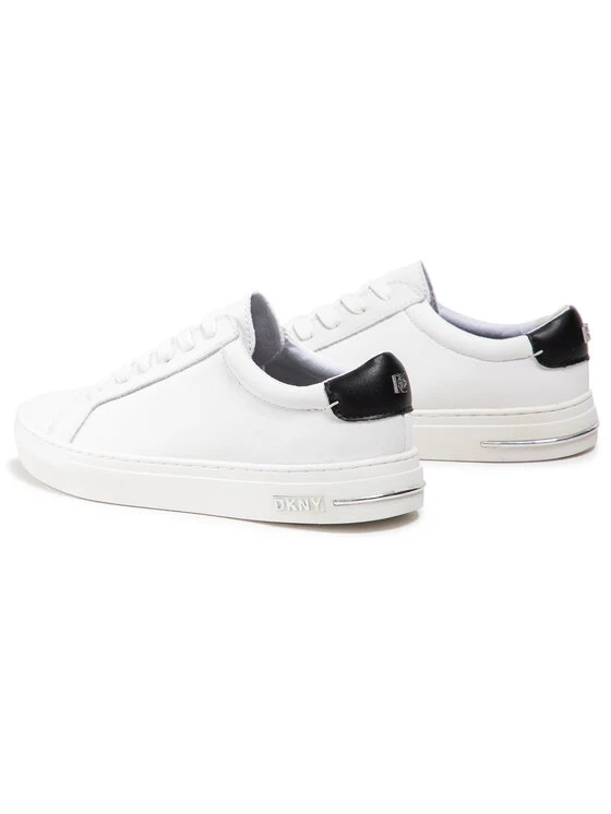 Best Pirce ✔️ DKNY Γυναίκες Κλειστά Παπούτσια Αθλητικά Court K1185301 Λευκό 🔥 5 Best Pirce ✔️ DKNY Γυναίκες Κλειστά Παπούτσια Αθλητικά Court K1185301 Λευκό 🔥 - Image 3